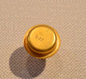 Vintage Western Electric 9D Transistor: New old stock, 24K vergoldet - Bild 1 von 4