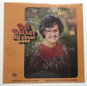 DEL DELKER: All About Love (Vinyl LP Record Sealed) - Picture 1 of 3