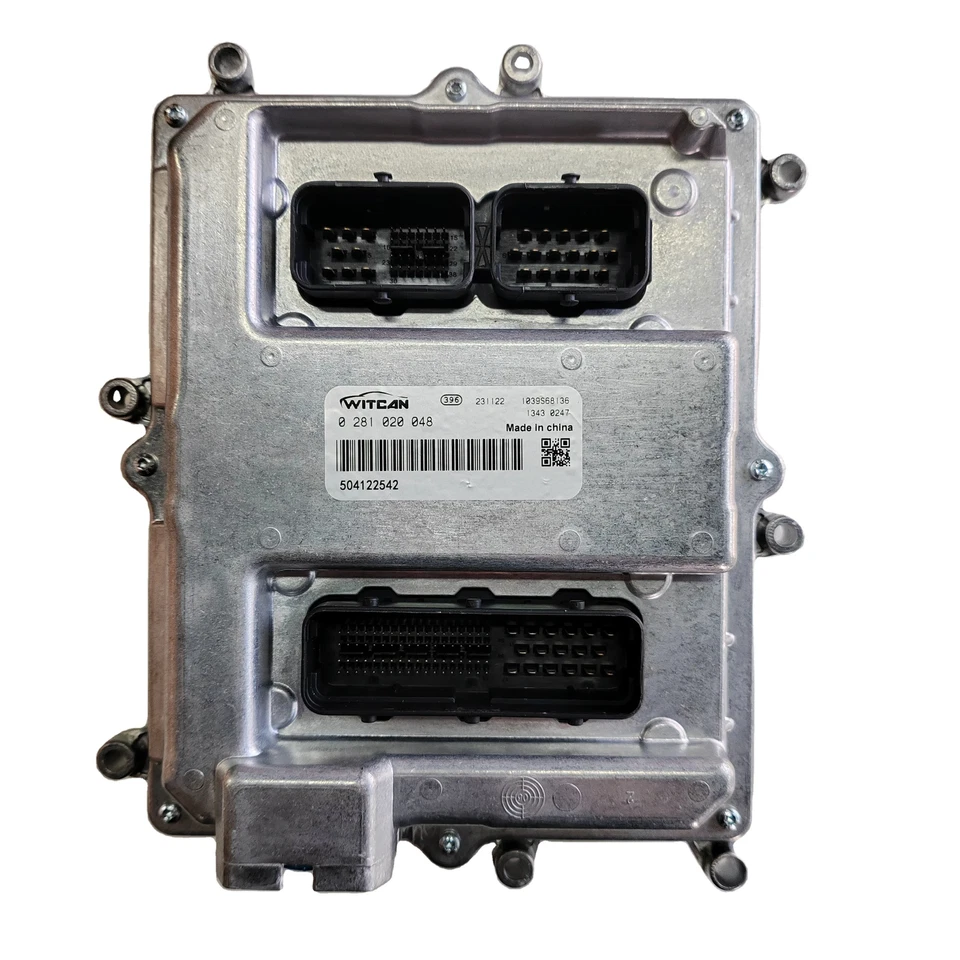 NOVO para Iveco 504122542 Bosh EDC7 0281020048 FPT ECM ECU FABRICANTE DE EQUIPAMENTO ORIGINAL - Imagem 1 de 4