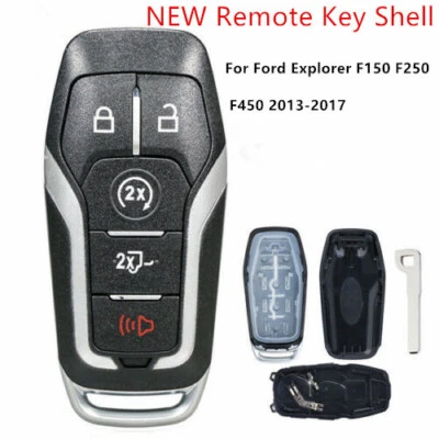 Remote Shell Car Remote Key Cover Fob For Ford Explorer F150 F250 F450 2013-2017 - Изображение 1 из 4
