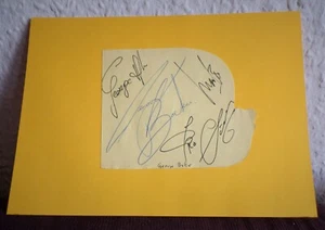 Autogramm von George Baker Selection, auf Blankopapier - Bild 1 von 2