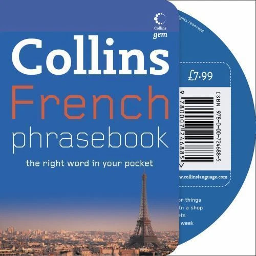 French Phrasebook, Collins Gem Ser, The Right Word in Your Pocket (2008,... - Image 1 of 1