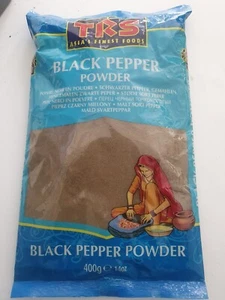 TRS Ground Fine Black Pepper 400g, Herbs & Spices - Picture 1 of 1
