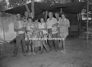 C. 1953 Duck River Fishing Trip Buzzard Cave Waverly TN 8X10 Photo H164 - Picture 1 of 1