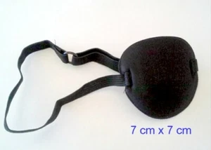 Eye Patch Concave Block Light Medical Use. Soft Washable Foam Adjustable Strap - Picture 1 of 4