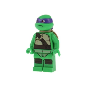1X Lego Minifigure Ninja Turtles Donatello Tank Forehead Wrinkles 79101 TNT019 - Picture 1 of 2