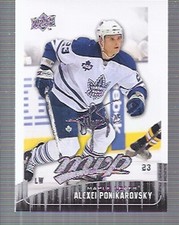 2009-10 Upper Deck MVP #22 Alexei Ponikarovsky