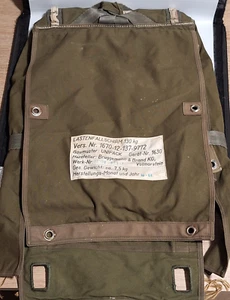 Lastenfallschirm 130 Unipack Volmarsein 1968 Bundeswehr Bund BW Rucksack - Bild 1 von 10
