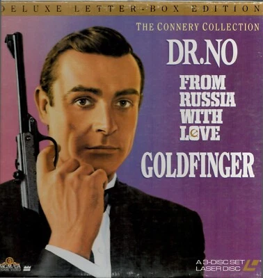 The Connery Collection Laserdisc Box Edition-Dr. No/Goldfinger/From Russia w Lov - Image 1 of 4
