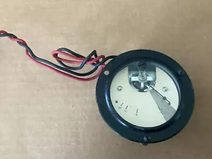 Vintage 1940s VU Panel Meter Measures in Reverse -20, -10, -5, 0 It's a neat one - Picture 1 of 8