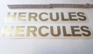 Tank Aufkleber passend für Hercules Prima 2 3 4 5 M Optima Ultra 2x 20,5cm Gold - Bild 1 von 3