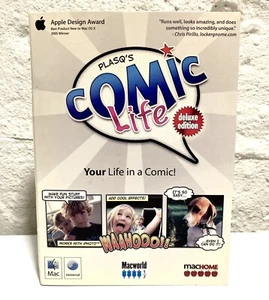 Plasq's Comic Life Deluxe Edition for Mac (Universal), 2006, with Key Code - Afbeelding 1 van 12