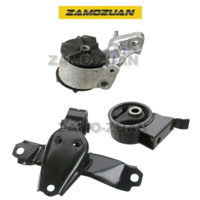 Engine Motor & Trans Mount Set 3PCS. 1992-1995 for Toyota Paseo 1.5L for Auto. - Image 1 of 4