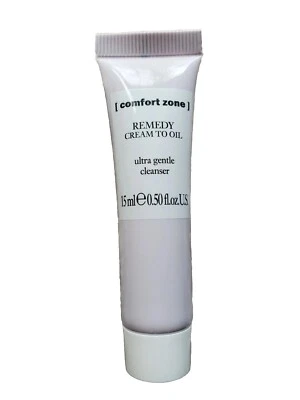 Limpiador suave Comfort Zone REMEDY CREMA A ACEITE .5 OZ nuevo tamaño de viaje de prueba Foto 1 de 4