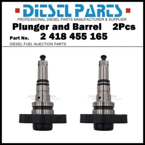2Pcs Pump Element Plunger and Barrel 2455-165 2418455165 1123842 for SCANIA 113 - Picture 1 of 8