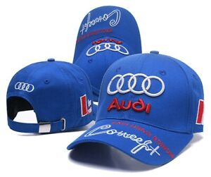 2022 NEW Cap Baseball Stylish Hat Audi Car Adults Golf Embroidery Black Snapback