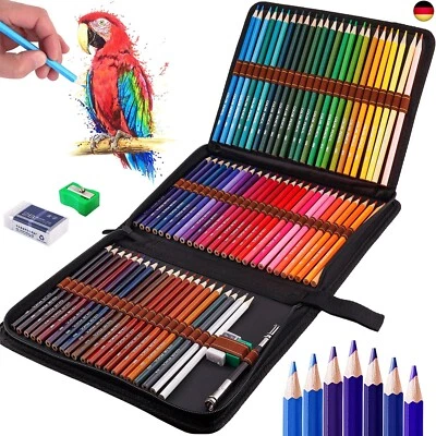 Frasheng 72 Buntstifte Set,Buntstifte Zeichnen Bleistift Set mit