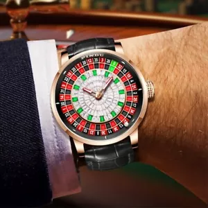 Pindu Jacob &Co Mens Watch brand Luxury Gambling Military Sports Men SEIKO NH35A - Picture 1 of 6