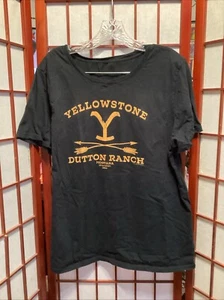 Yellowstone T-Shirt Damen XX-Large schwarz Grafikdruck - Bild 1 von 3