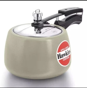 Hawkins Contura Apple Green 3L Pressure Cooker - Picture 1 of 2