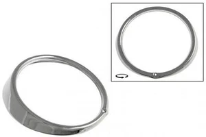 VW Käfer  # 113 941 175 Edelstahl Chromring Lampenring Einloch verchromt # 0425 - Afbeelding 1 van 1