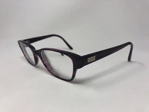 LULU GUINNESS LG79 Eyeglasses Frame 53-18-135 Purple Crystal Marble B350 - Picture 1 of 12