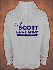 Sudadera con capucha gris Keith Scott Sweat One Tree Hill Body Shop - Imagen 1 de 1