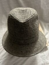 Vintage Sears The Men’s Store Wool Blend Gray Fedora Hat Size 7 - 7 1/8
