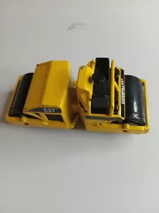 Matchbox Road Roller Steamroller CAT 1997 Die Cast Metal 3" Yellow - Picture 1 of 4