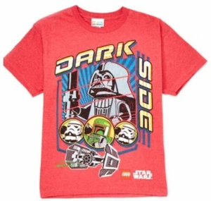 Star Wars DARK SIDE Short Sleeve Graphic T-Shirt - Size 10/12 - - Picture 1 of 3