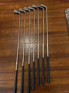 Tommy Armour 855s Silver Scot Iron Set 3,4,5,6,7,8,PW, Matched, Steel, Stiff