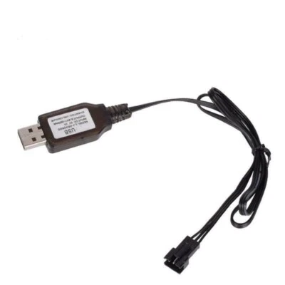 7.4V Li-ion Li-po Lipo USB RC Battery Charger JST SM-3P Connector - UK Seller