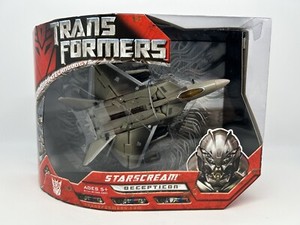 Transformers STARSCREAM Deception Voyager Class Hasbro 2007  See Video!