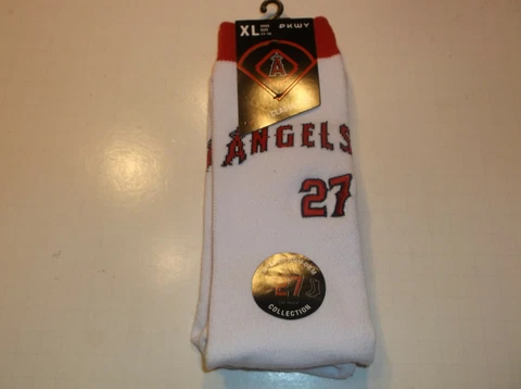Los Angeles Angels MLB  Mike Trout player edition socks by PKWY XL ( 13 TO 16 ) Cover