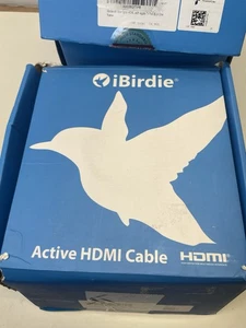 iBirdie Cavo HDMI Fibra Ottica 4K - 100 Metri - 4K 60Hz 300ft Nuovo - Foto 1 di 6