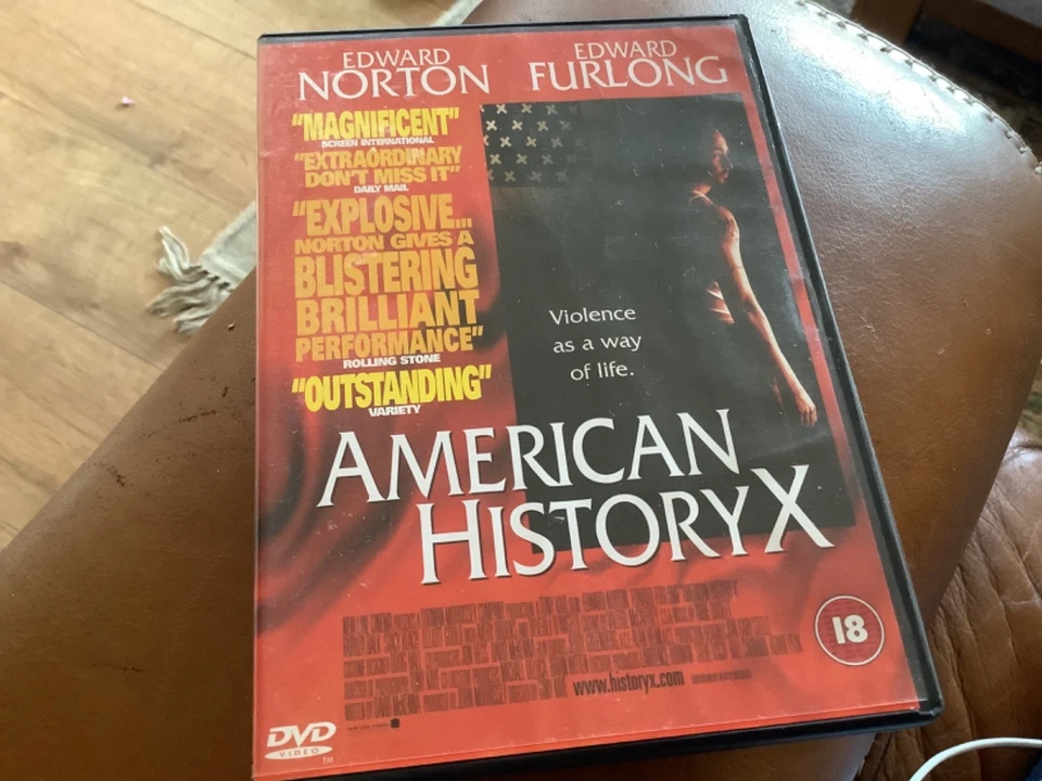 American History X DVD Drama (1999) Edward Norton Quality Guaranteed - Image 1 of 1