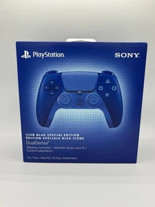 Sony PS5 Icon Blue Special Edition DualSense Controller - Brand New - Picture 1 of 5