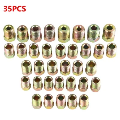 Protable Nuts Kit Line Replacement 1/4 Tool Brake Brake Line Equipment - Image 1 of 4