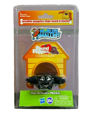 World's Smallest Pound Puppies Hasbro Super Impulse - sealed Black - Image 1 of 4