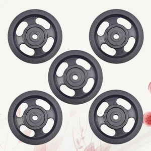  Ruedas de rodamiento de rueda de polea de repuesto de 5 piezas resistentes resistentes al desgaste - Imagen 1 de 11