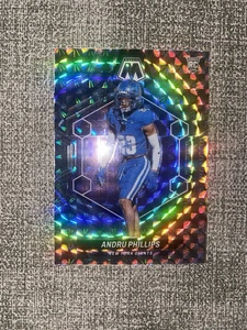Andru Phillips 2024 Mosaic Football Silver Prizm Rookie #362 New York Giants - Bild 1 von 2