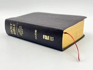 NASB Compact Reference Bible by Zondervan (Burdundy Bonded Leather) Holy Bible - Picture 1 of 14
