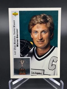 1991-92 Upper Deck Wayne Gretzky Lady Byng Memorial Trophy Winner No. 435 - Picture 1 of 10