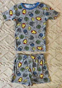 Boys Marvel 2pc Pajama Set - Avengers Short Sleeve & Shorts Set, Size 10 - Picture 1 of 4