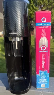 SodaStream Terra 6047960 Sparkling Water Maker - Black; Preowned Tested - Image 1 of 4