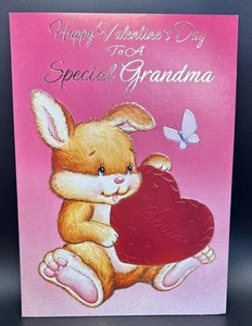 Tarjeta de felicitación de San Valentín para abuela con sobre - Imagen 1 de 4