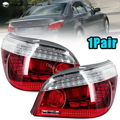 1Pair For Bmw E60 2003-2007 520i LED Taillight Steering Light Brake Light - Image 1 of 4
