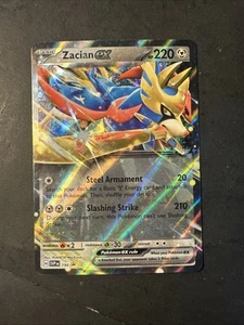 2023 Pokemon Scarlet & Violet Zacian ex 198 Black Star Promo Holo Holographic - Picture 1 of 4