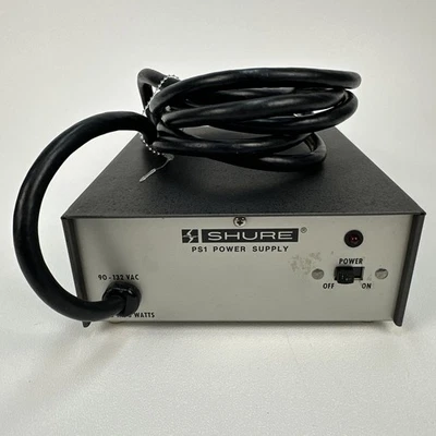 Fuente de alimentación Phantom XLR de 2 canales SHURE PS1A de colección Foto 1 de 4