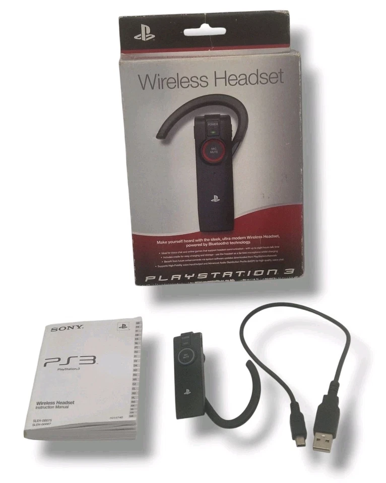⚡Playstation 3 wireless Headset Bluetooth original sony OVP ohne Ladestation⚡ - Bild 1 von 4